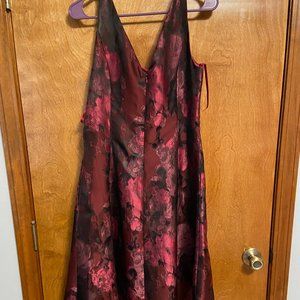 Wine colored dress from WHBM